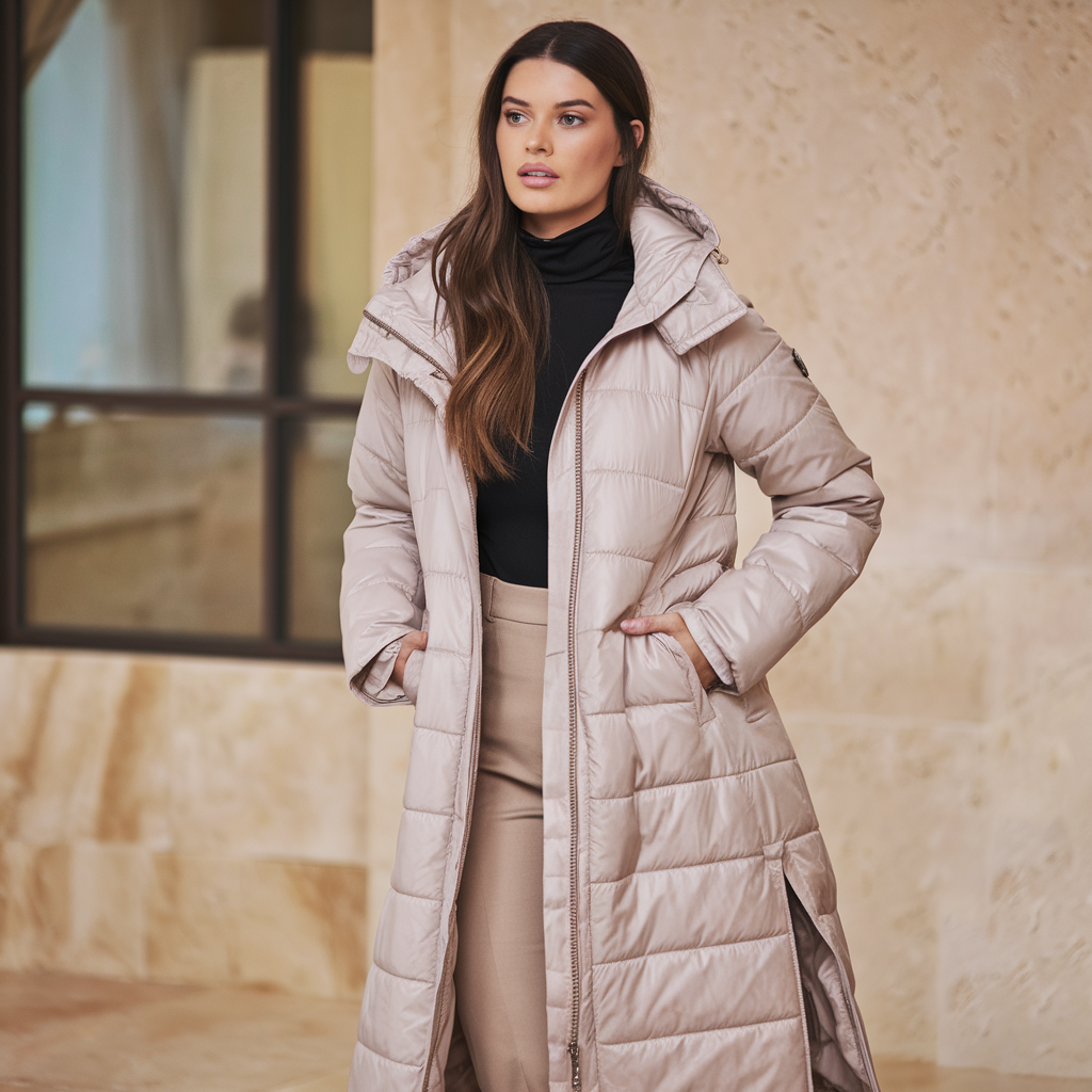 Sheena | Giacca Lunga Ultralight - - Clothing DAM Jackets & Coats - Concept Palermo