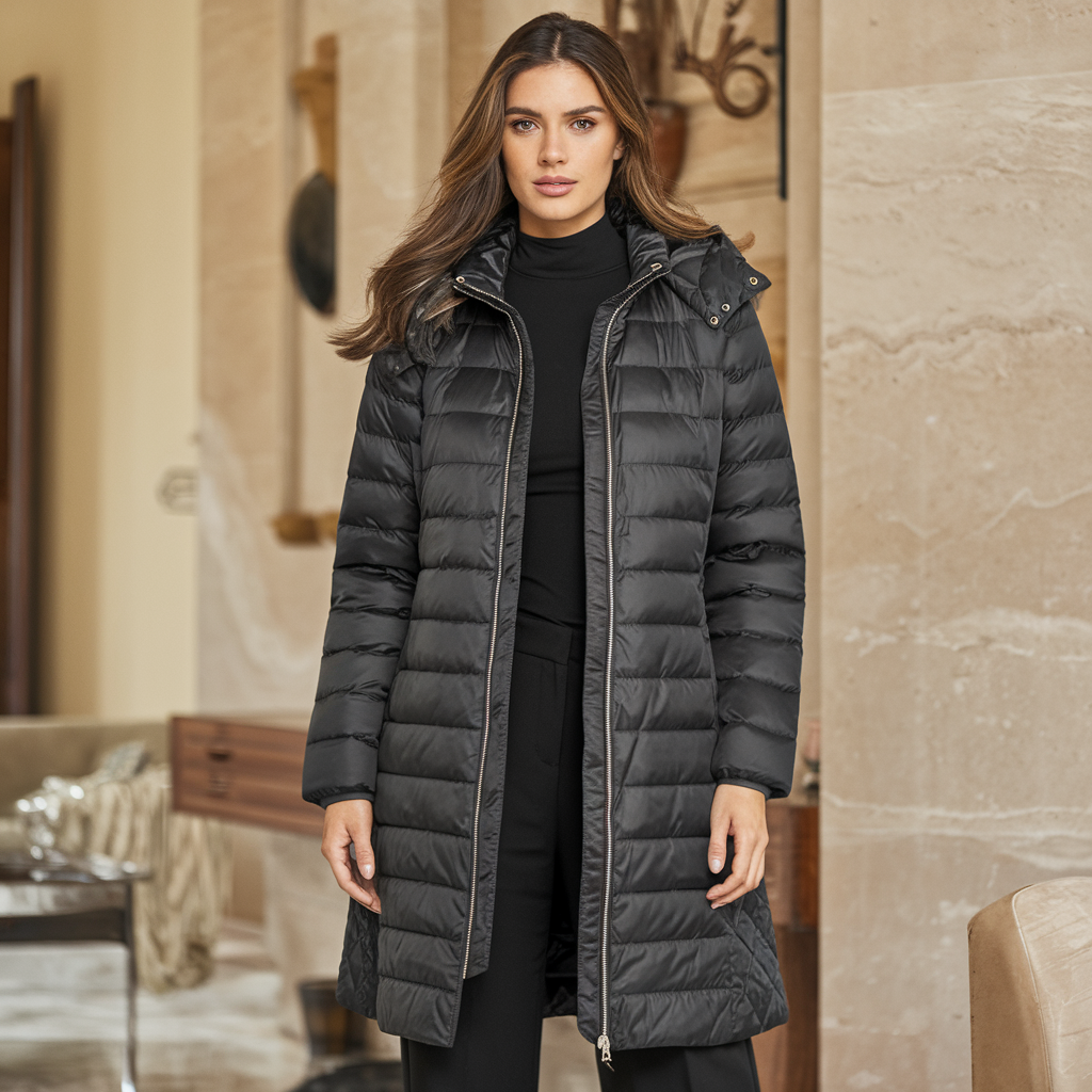 Sheena | Giacca Lunga Ultralight - - Clothing DAM Jackets & Coats - Concept Palermo