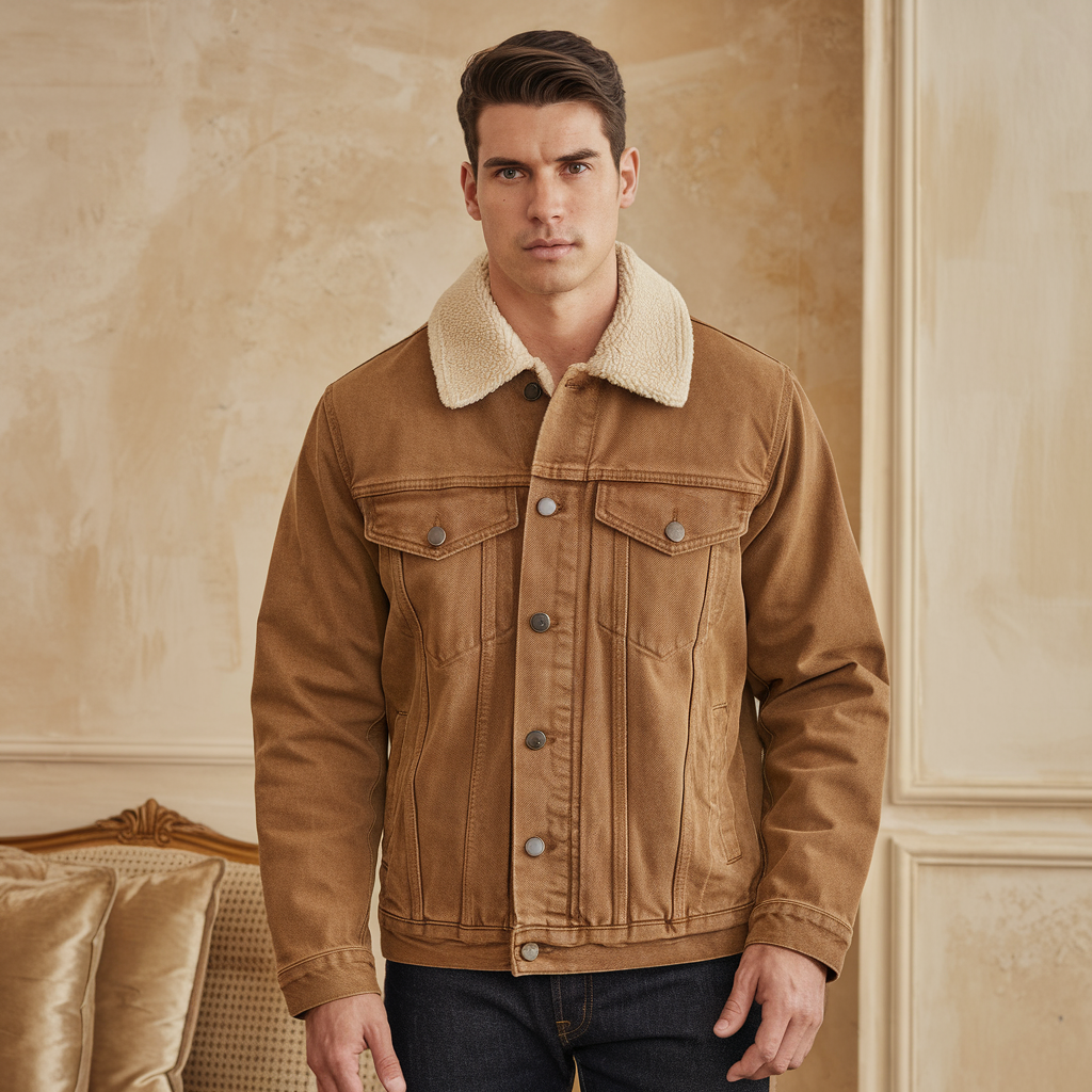 Ethan | Giacca da uomo in cotone - Il massimo del calore invernale - - Autumn And Winter Autumn/Winter jacket jacket for men Jackets & Coats Outerwear & Jackets winter winter jacket Winter jacket men - Concept Palermo