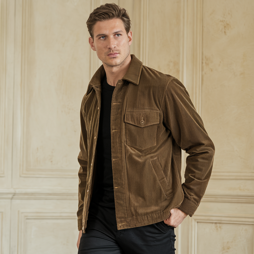 Robert | Giacca di velluto a coste - Vintage e alla moda - - Jacket Men's Fashion - Concept Palermo