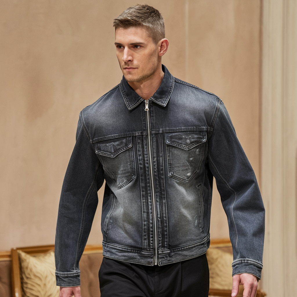 Allan | Giacca di Jeans Elegante - - 121 - Concept Palermo