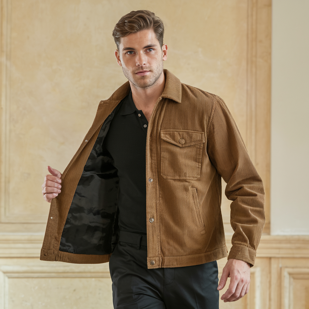 Robert | Giacca di velluto a coste - Vintage e alla moda - - Jacket Men's Fashion - Concept Palermo