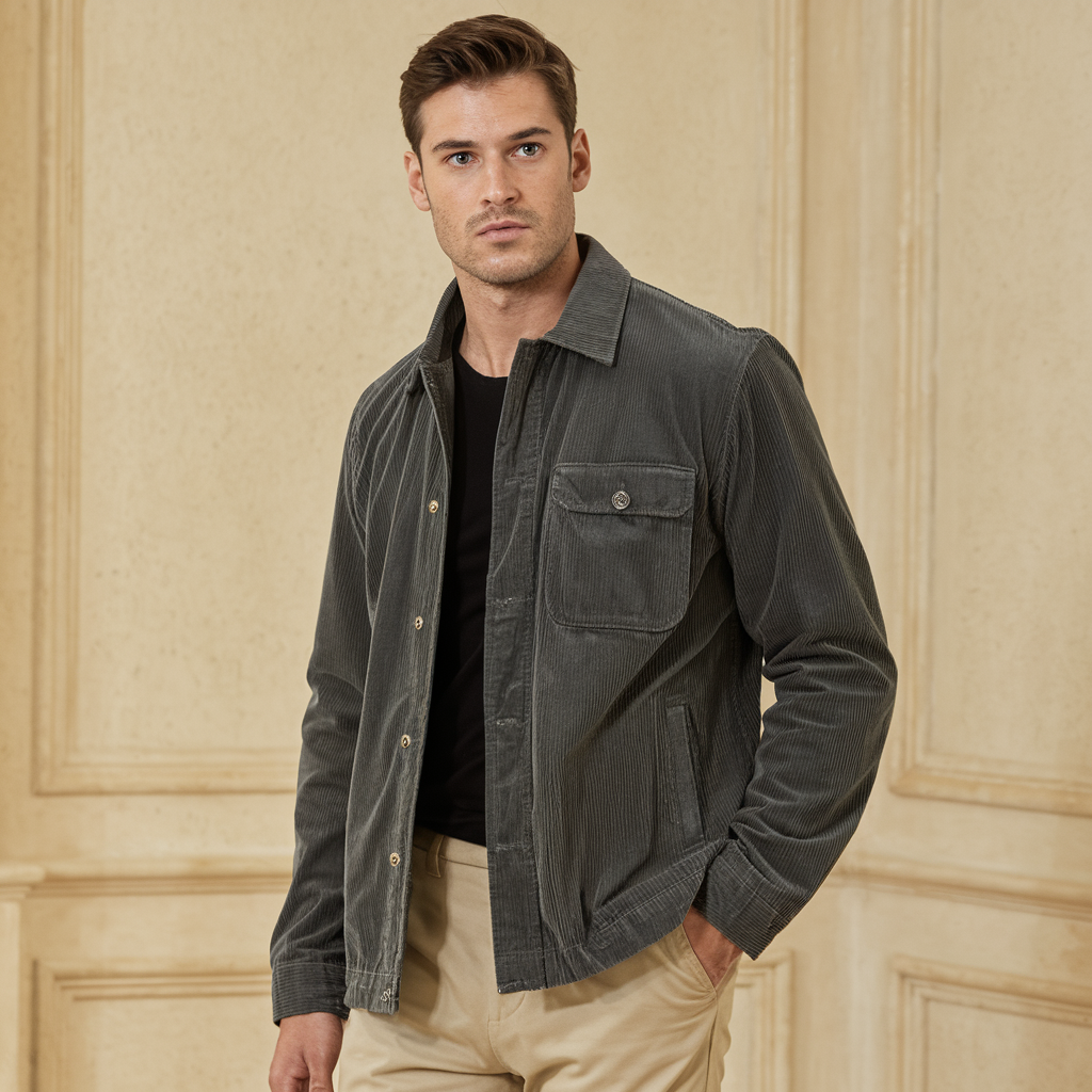 Robert | Giacca di velluto a coste - Vintage e alla moda - - Jacket Men's Fashion - Concept Palermo