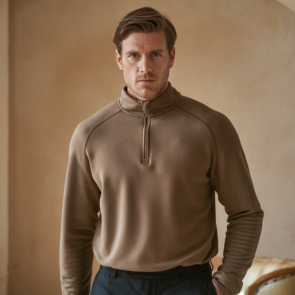 Bruno | Maglione a mezza zip - - - Concept Palermo