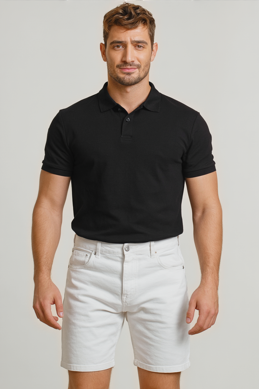 Logan | Pantaloni Corti Uomo Casual Estivi in Cotone - - abbigliamento estivo abbigliamento traspirante moda casual pantaloni con tasche pantaloni corti estivi pantaloni in cotone pantaloni leggeri pantaloni per attività all'aperto stile casual - Concept Palermo