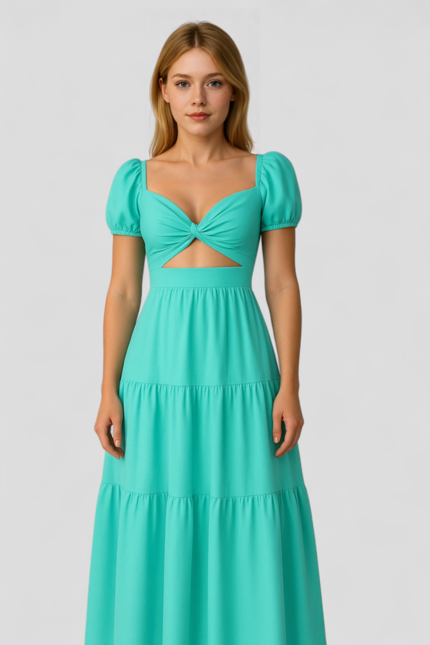 Martina | Abito Donna Elegante - - abbigliamento femminile abito casual abito chic abito elegante abito estivo abito versatil comfort elegante gonna lunga look sofisticato mezza manica moda estate stile moderno taglia unica tendenze moda - Concept Palermo