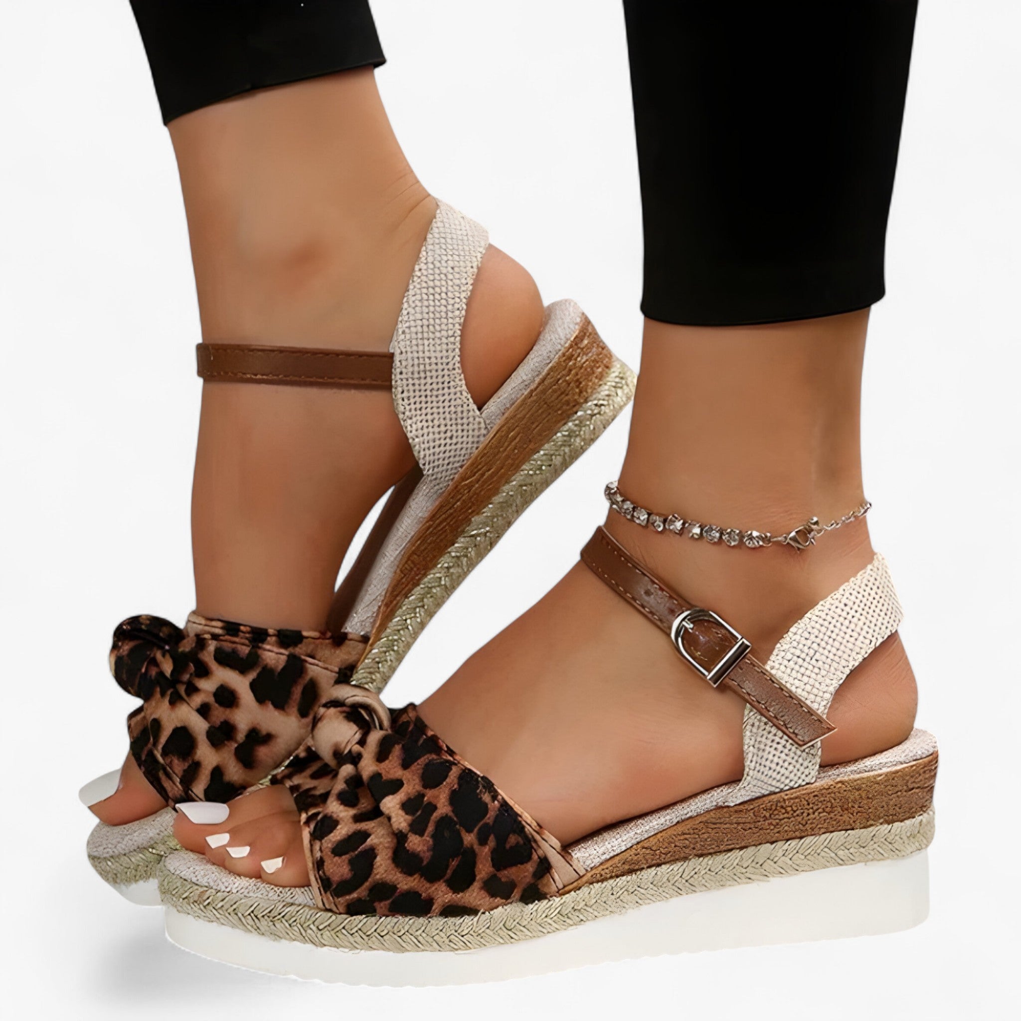 Yasmine | Sandali con zeppa - Tendenza e traspirante