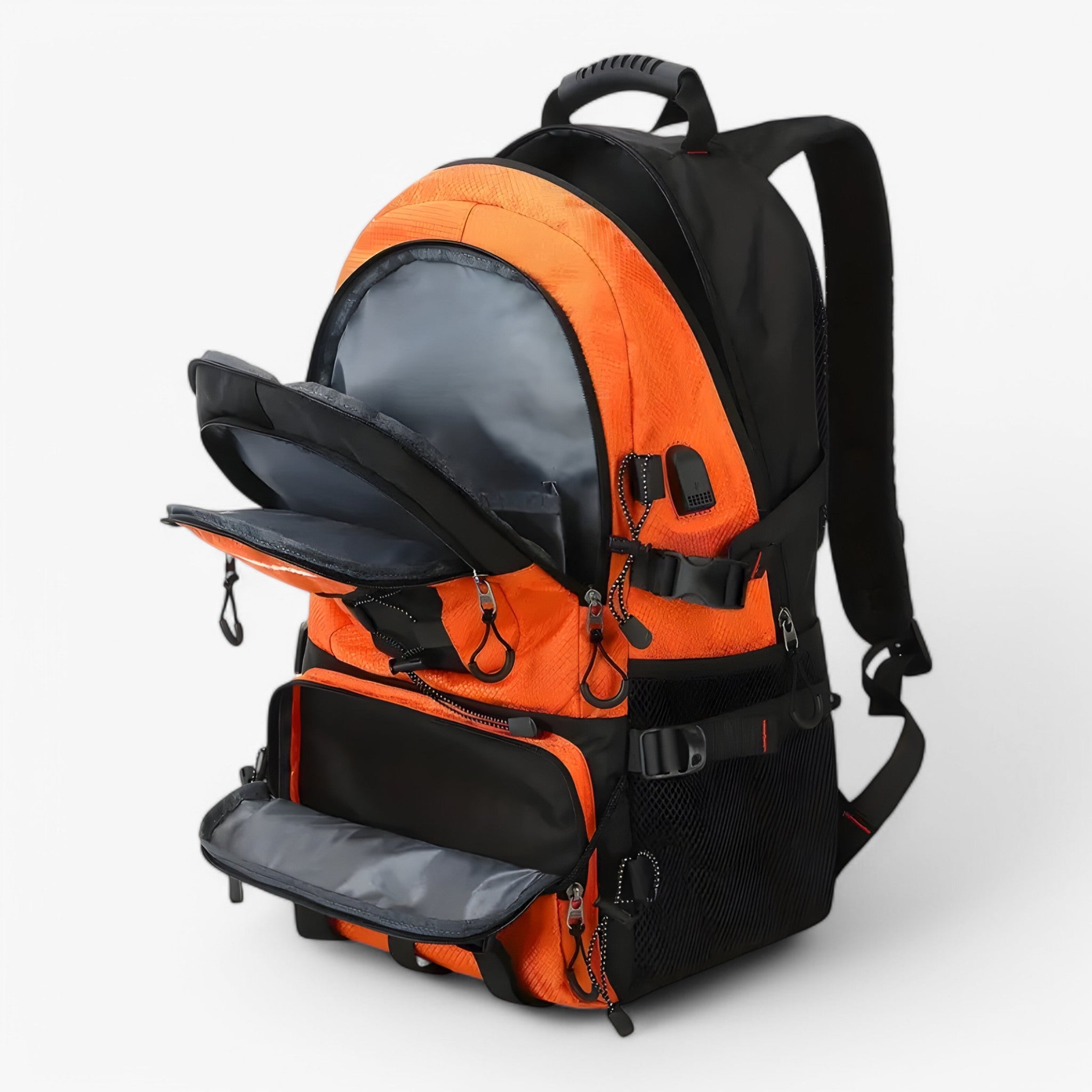 Noah | Zaino impermeabile da 40 litri per esterni - - 40 liter rugzak Avontuurlijke rugzak Backpack Duurzame rugzak new_for_google_may Reizen rugtas Rugzak usb-oplader Wandelaarsrugzak Waterdichte rugzak - Concept Palermo