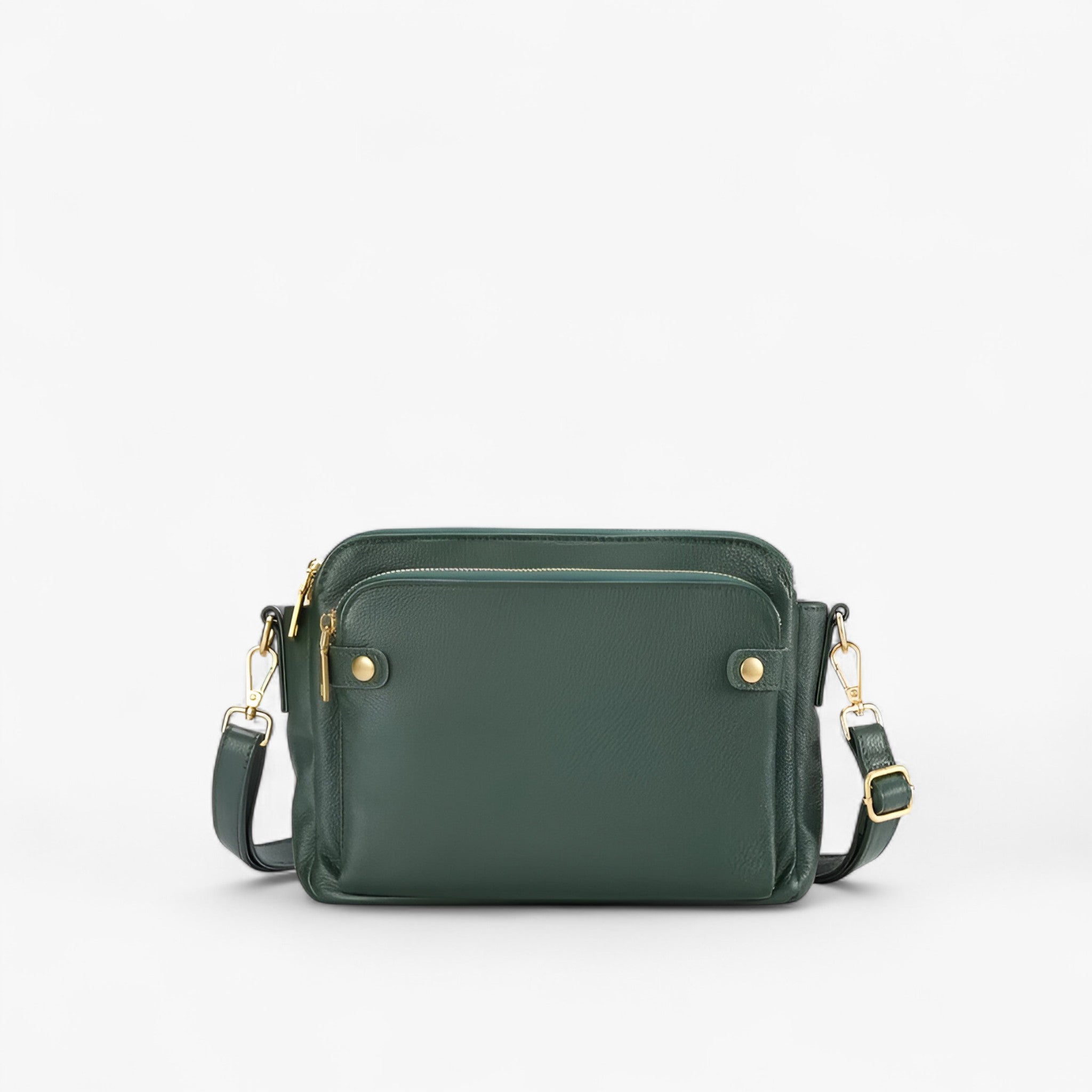AgentBag™ - Borse a tracolla in pelle - Verde - Old (Google) old_google - Concept Palermo