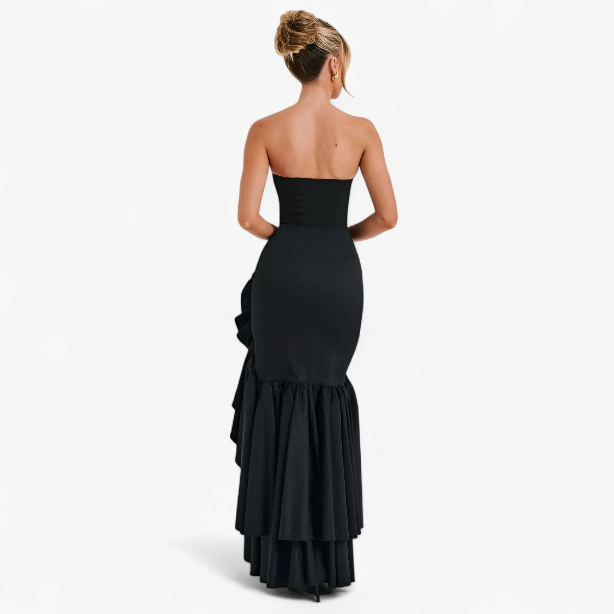 Sofia | Abito senza maniche con volant – Look chic e sicuro di sé - - ALL PRODUCTS EXPORT UAE ALLPRODUCTSOKENDO Backless Dresses Bodycon Dresses bride-to-be Dresses dresses purple dot bundle evening-wear Going Out Dresses goingoutoutfits High Summer maternity Maxi Dresses new holiday dresses Ruched Dresses Student Discount Vacation Dresses Vacay Capsule White White & Black Dresses White Dresses - Concept Palermo