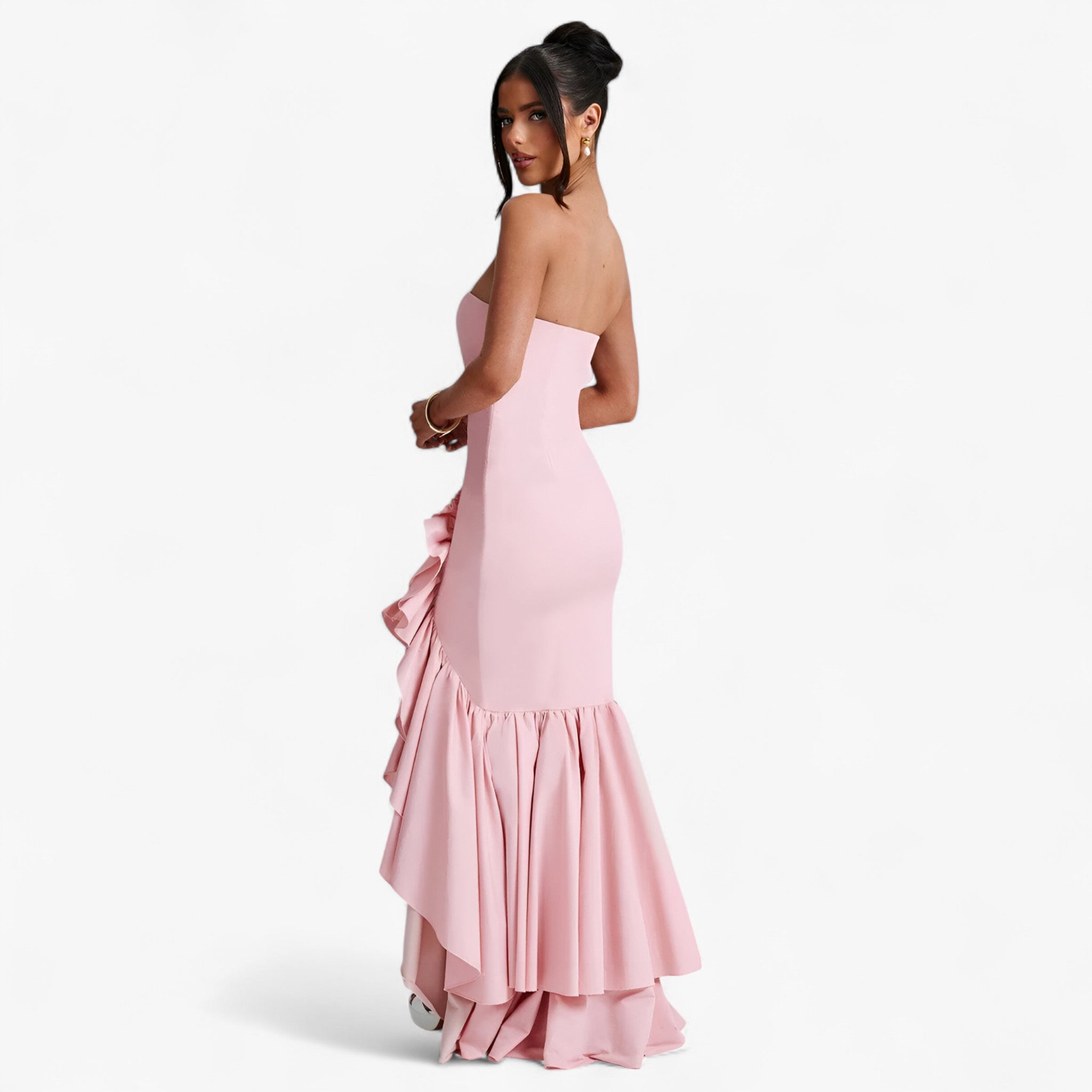 Sofia | Abito senza maniche con volant – Look chic e sicuro di sé - - ALL PRODUCTS EXPORT UAE ALLPRODUCTSOKENDO Backless Dresses Bodycon Dresses bride-to-be Dresses dresses purple dot bundle evening-wear Going Out Dresses goingoutoutfits High Summer maternity Maxi Dresses new holiday dresses Ruched Dresses Student Discount Vacation Dresses Vacay Capsule White White & Black Dresses White Dresses - Concept Palermo