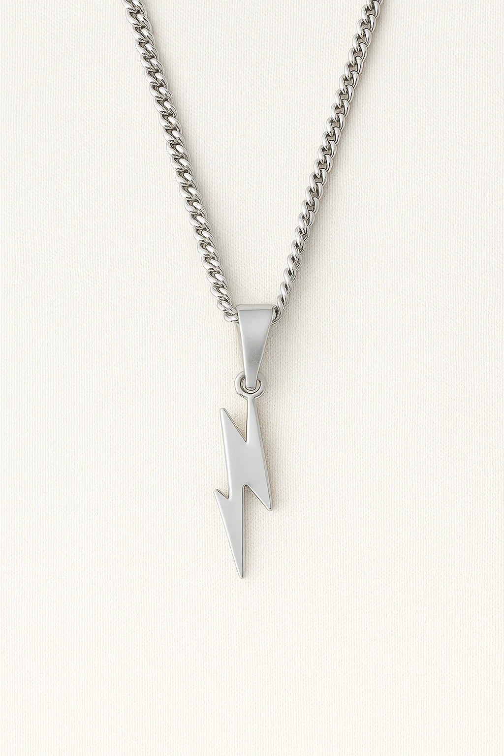 Collana Blitz in acciaio titanico - Gioiello elegante e moderno per uomini - - necklace for men NECKLACES necklaces for men - Concept Palermo