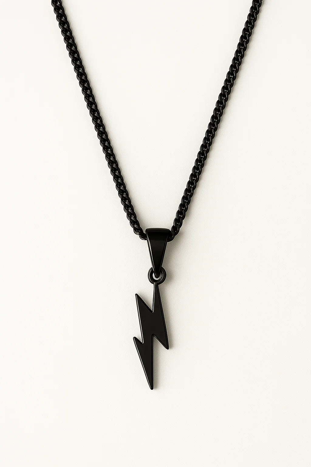 Collana Blitz in acciaio titanico - Gioiello elegante e moderno per uomini - - necklace for men NECKLACES necklaces for men - Concept Palermo