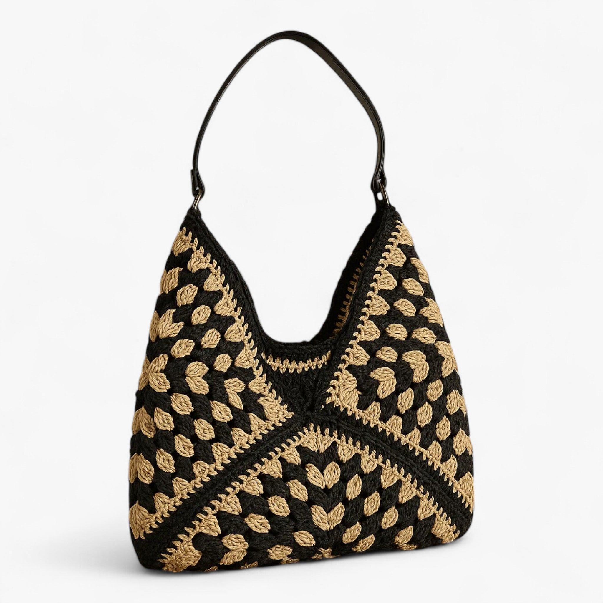 Elena | Borsa in Paglia Intrecciata - - - Concept Palermo