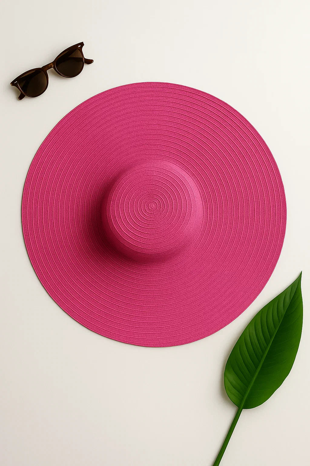 Veala | Cappello di Sole - Rosso Rosa Una taglia - beach hats hats hats for women sun hat Sun Hats - Concept Palermo