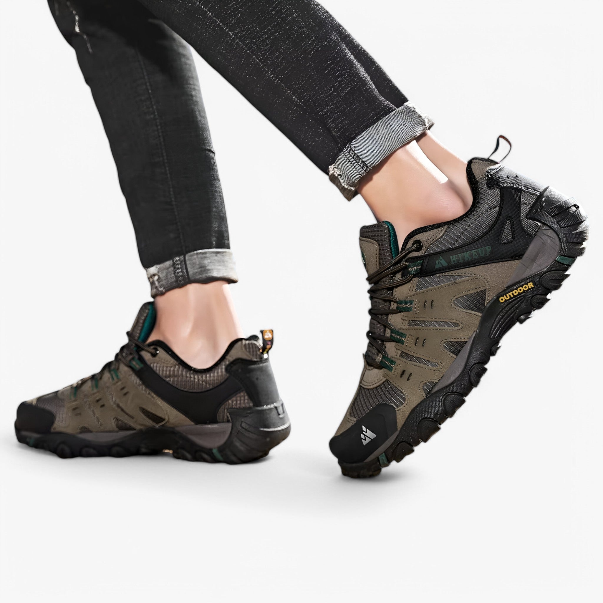 Scarpe da Trekking da Uomo in Camoscio e Pelle – Sneakers Confortevoli per Escursioni - - hiking shoes Men's Shoes shoes - Concept Palermo