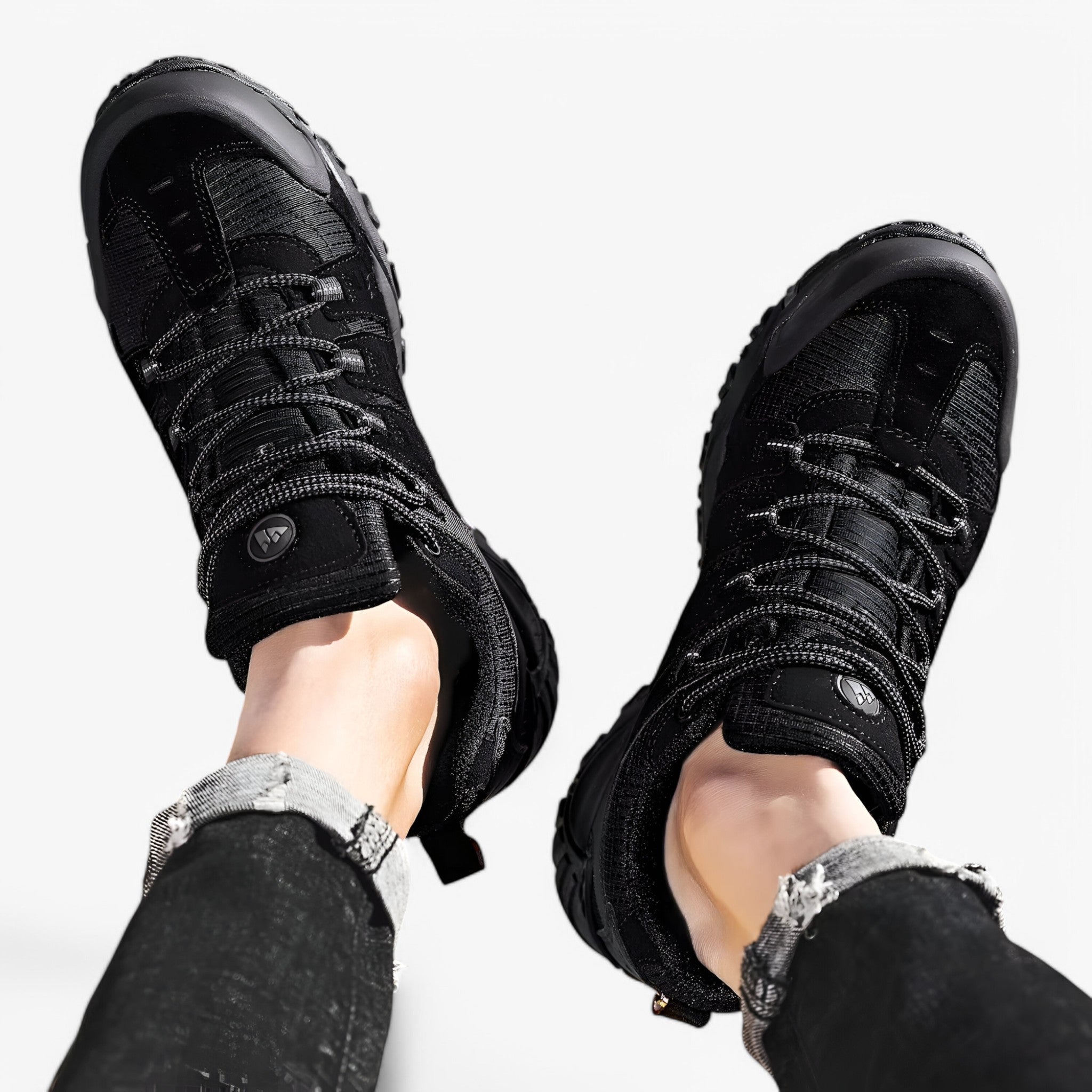 Scarpe da Trekking da Uomo in Camoscio e Pelle – Sneakers Confortevoli per Escursioni - - hiking shoes Men's Shoes shoes - Concept Palermo