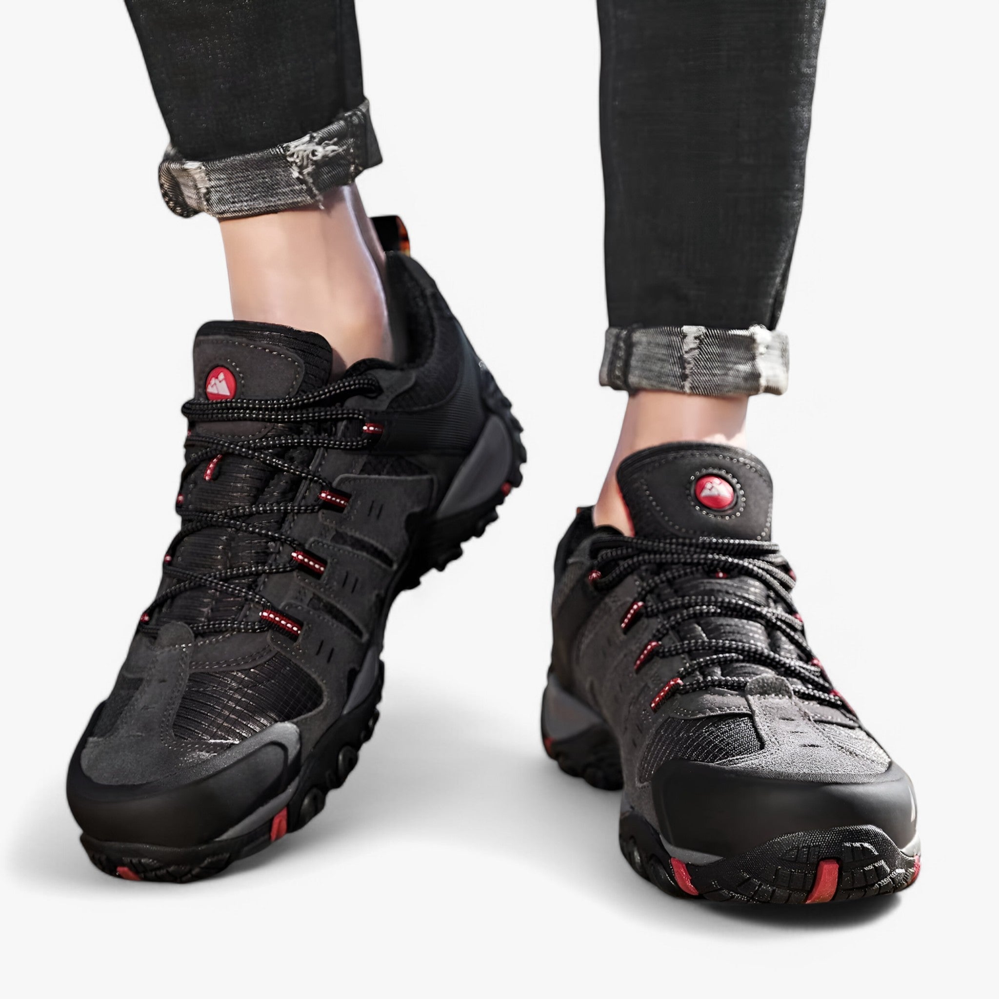 Scarpe da Trekking da Uomo in Camoscio e Pelle – Sneakers Confortevoli per Escursioni - - hiking shoes Men's Shoes shoes - Concept Palermo