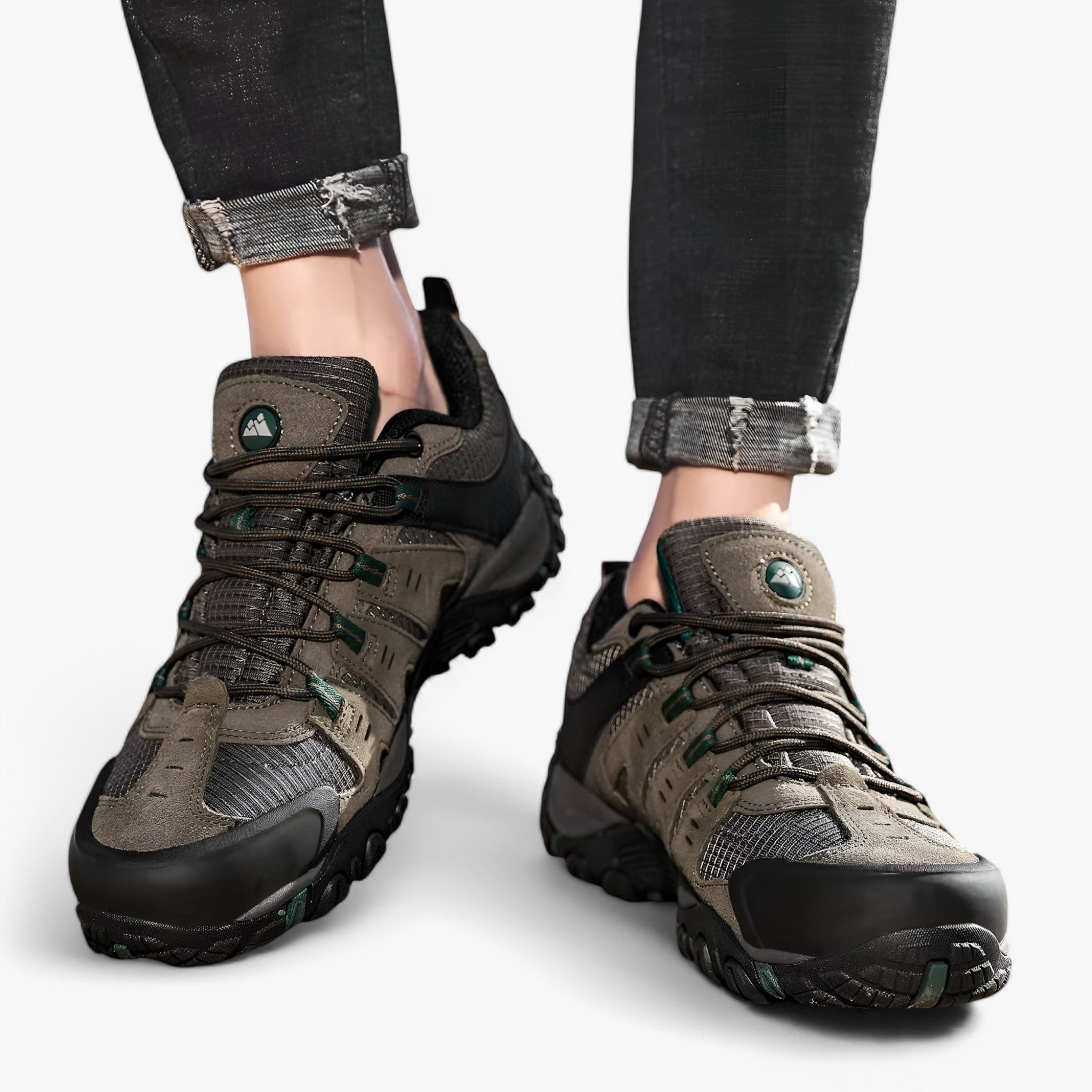 Scarpe da Trekking da Uomo in Camoscio e Pelle – Sneakers Confortevoli per Escursioni - - hiking shoes Men's Shoes shoes - Concept Palermo