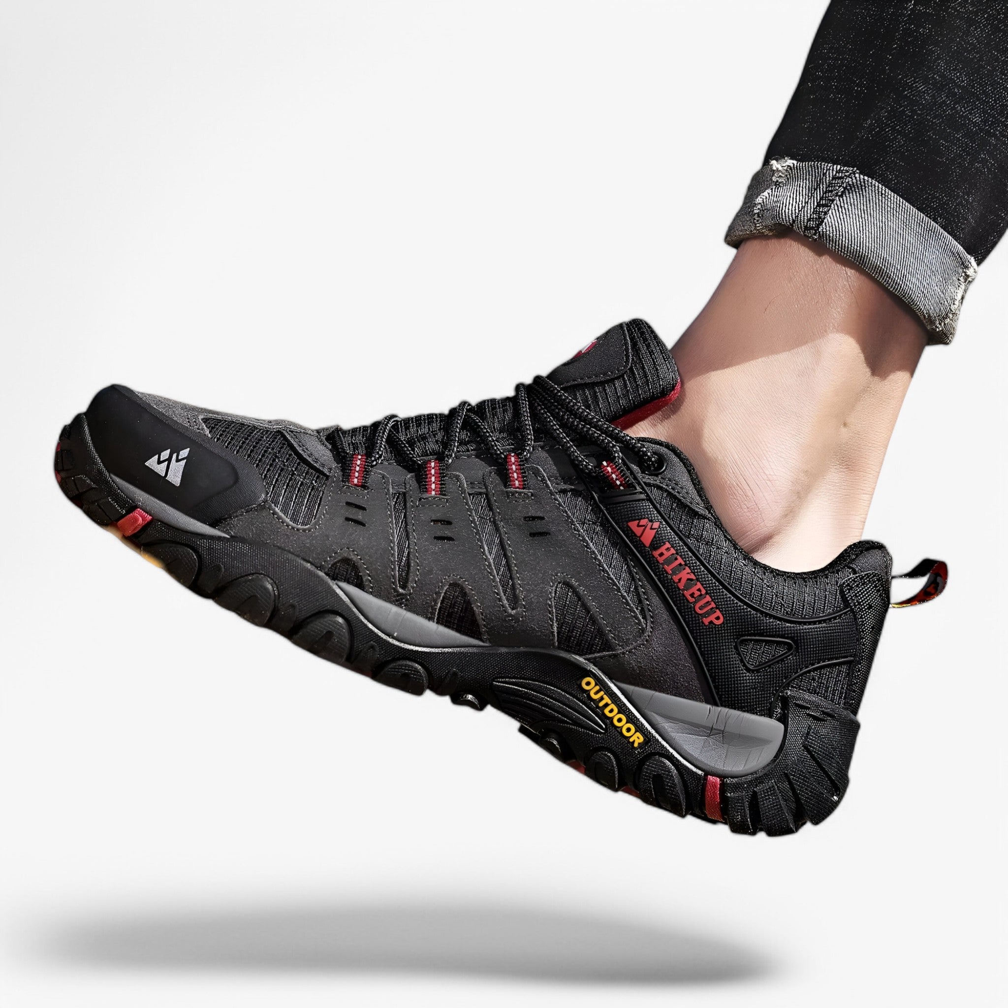 Scarpe da Trekking da Uomo in Camoscio e Pelle – Sneakers Confortevoli per Escursioni - - hiking shoes Men's Shoes shoes - Concept Palermo