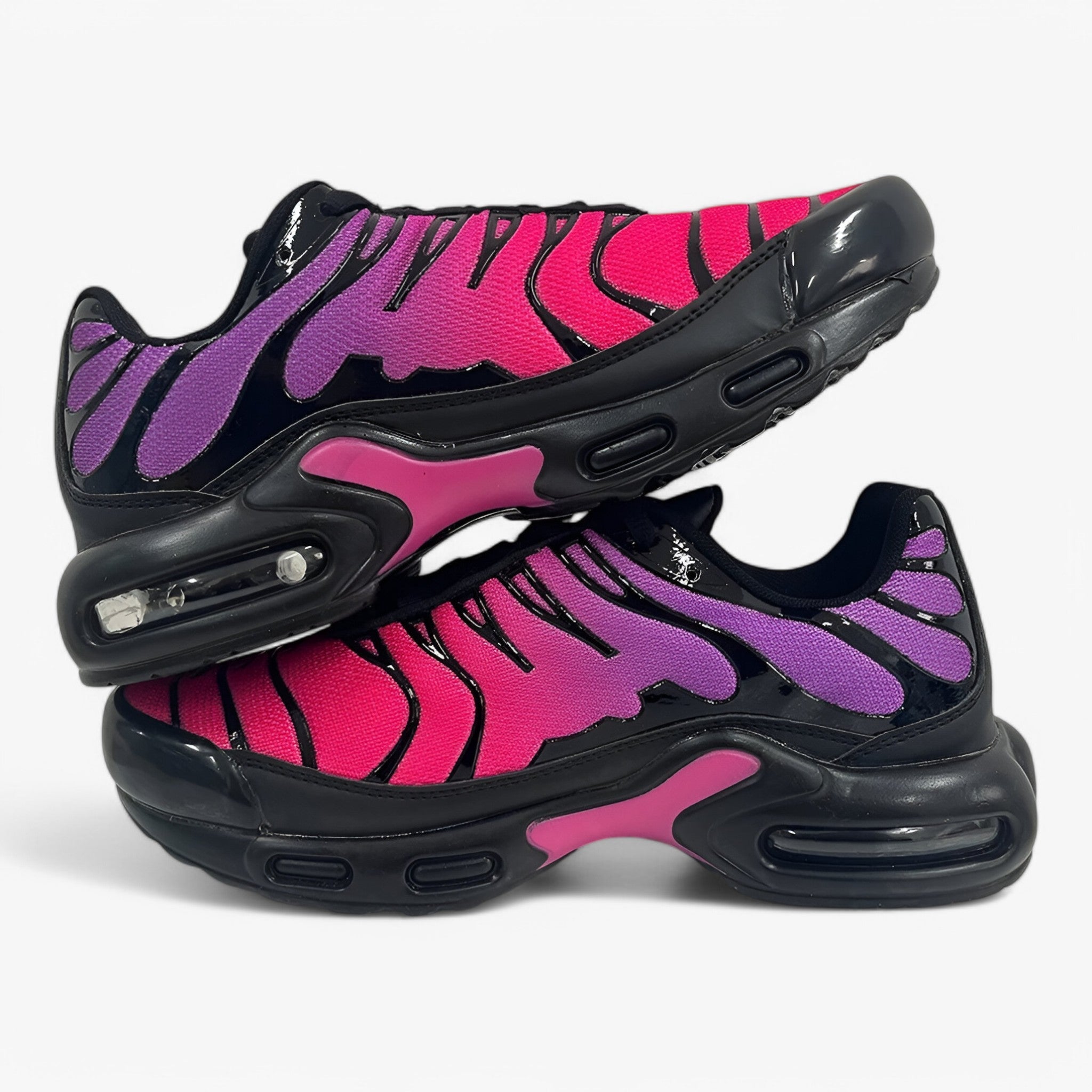Scarpe da ginnastica comode per uomo con rete traspirante - Nero rosa - Men's Shoes shoes for men training shoes - Concept Palermo