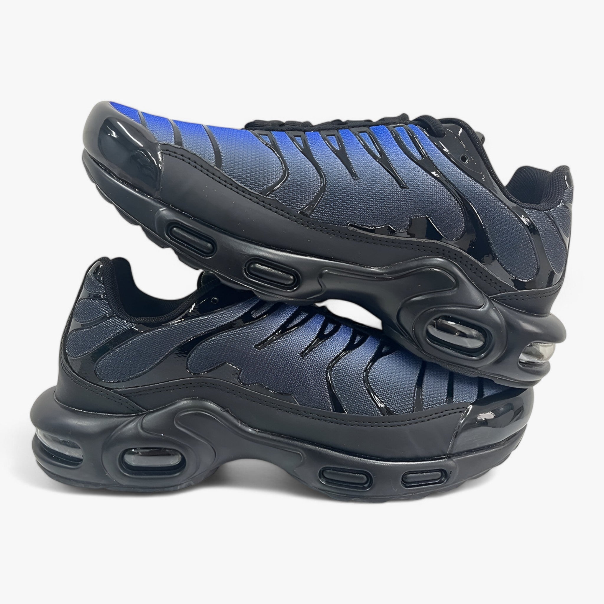 Scarpe da ginnastica comode per uomo con rete traspirante - Nero blu - Men's Shoes shoes for men training shoes - Concept Palermo