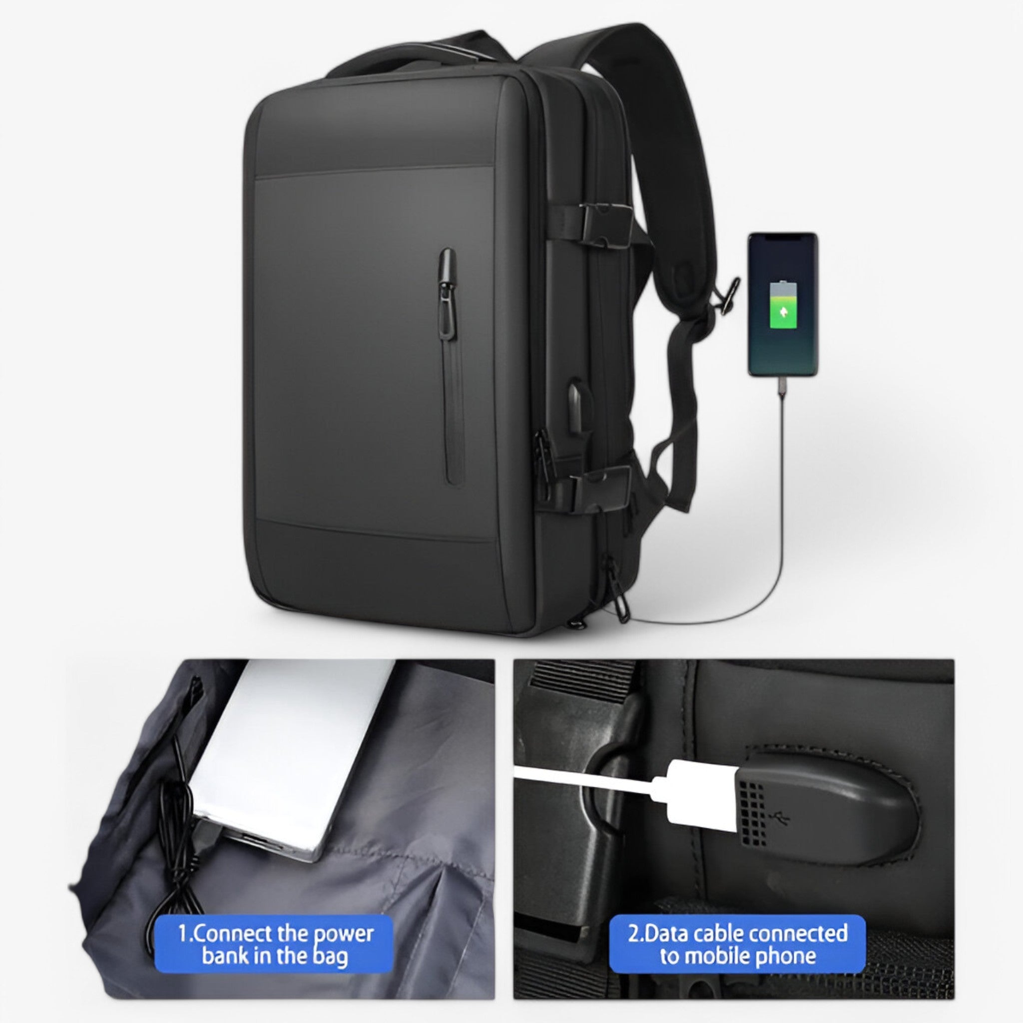 Ellis | Borsa da viaggio grande - Resistente e spaziosa - - - Concept Palermo