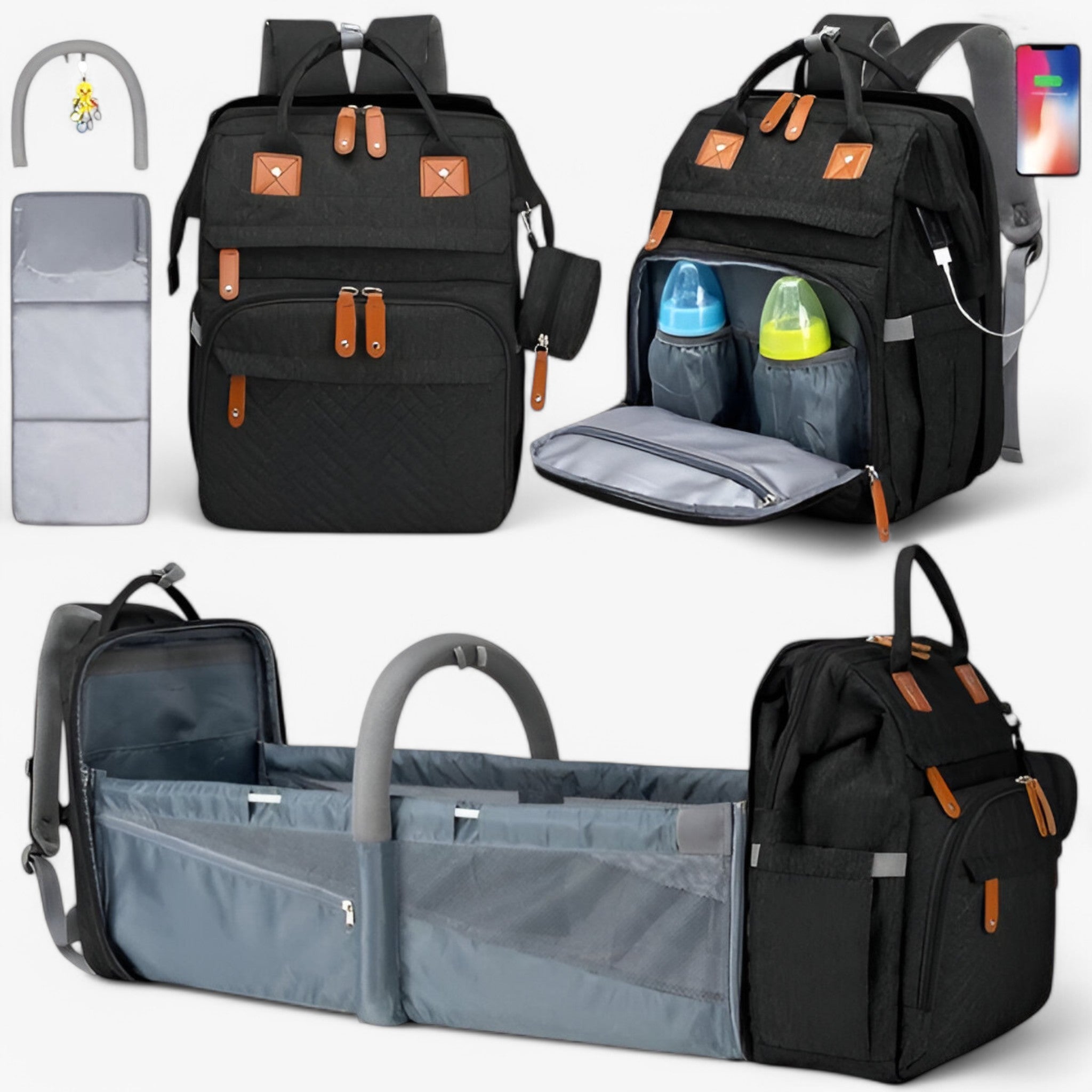 Emma | Zaino per bambini con fasciatoio - - Backpacks Bags - Concept Palermo