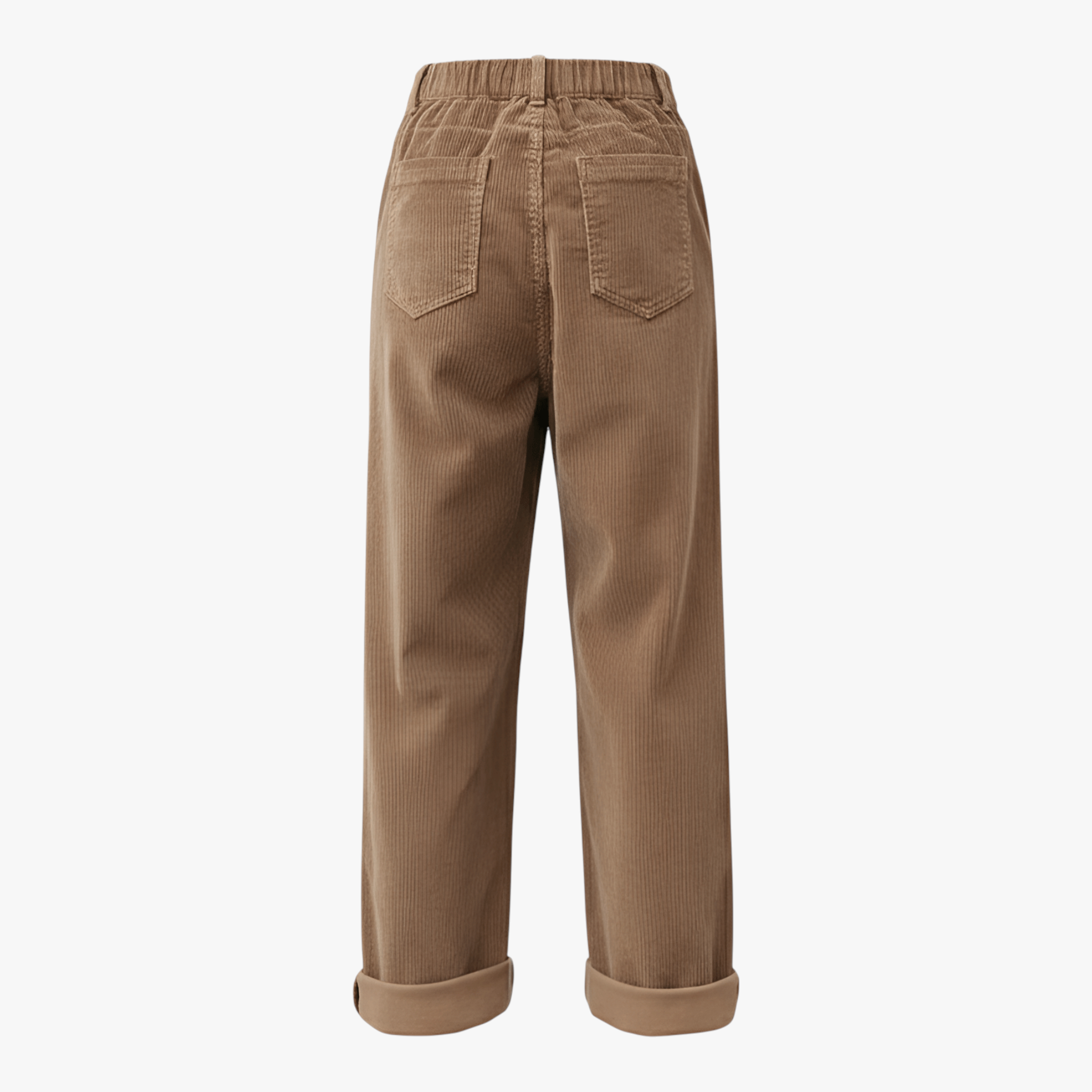 Rosabella | Pantaloni Donna Vintage Vita Alta Eleganti - - abbigliamento casual pantaloni alta vita pantaloni cinque tasche pantaloni donna pantaloni eleganti pantaloni in corda stile versatile - Concept Palermo