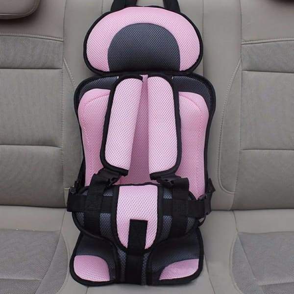 TravelSafe | Seggiolino Auto Compatto - Comfort e Sicurezza in Viaggio - Rosa - - Concept Palermo