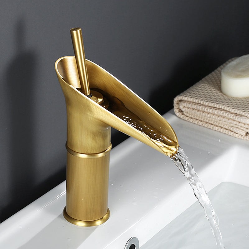 Huck - Waterfall rubinetto antico rubinetto per lavabo da bagno miscelatore per lavabo in ottone - - antique bathroom antique faucet Bathroom Bathroom Faucets faucet brass basin Faucets mixer taps sink faucet Waterfall faucet - Concept Palermo
