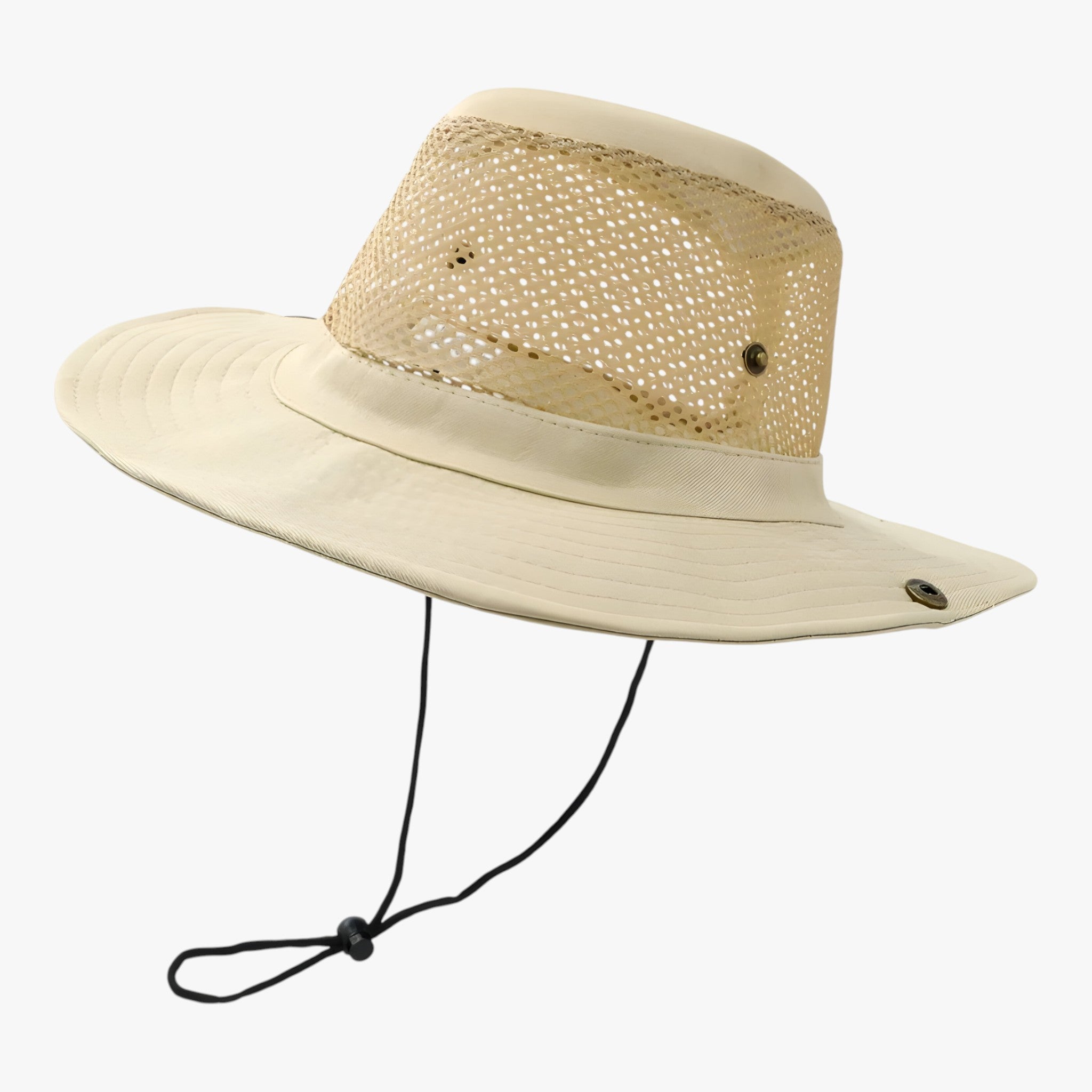 Cappello da estate traspirante da uomo - Beige - hat hats Mens hat sun hat Sun Hats - Concept Palermo