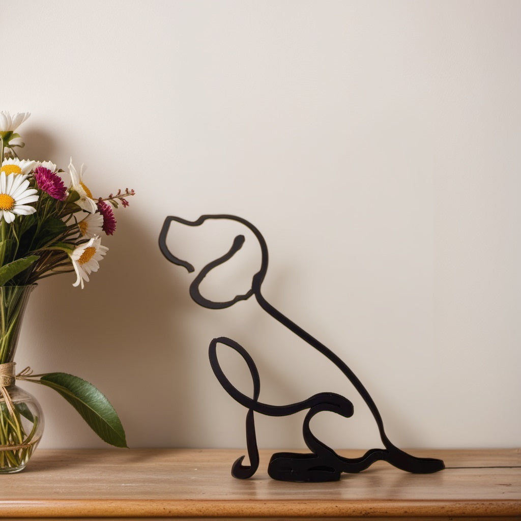 Samisa - Sculture astratte di cani - Cane da lepre - showvariant - Concept Palermo