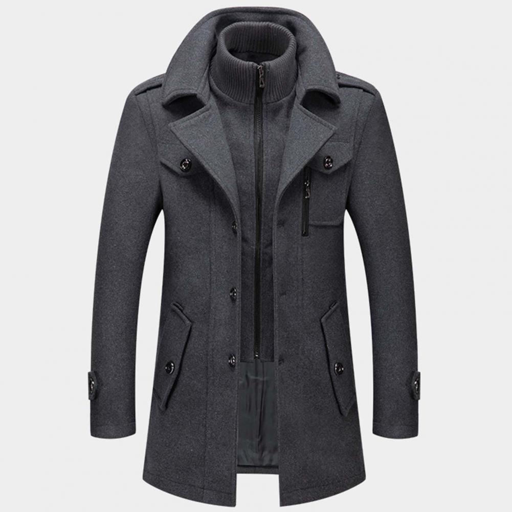 Giacca invernale Benjamin-Lange per uomini - Grigio - Bestseller-tag Old (Google) old_google - Concept Palermo