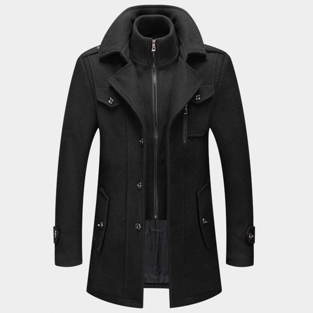 Giacca invernale Benjamin-Lange per uomini - Nero (5 pezzi ancora) - Bestseller-tag Old (Google) old_google - Concept Palermo
