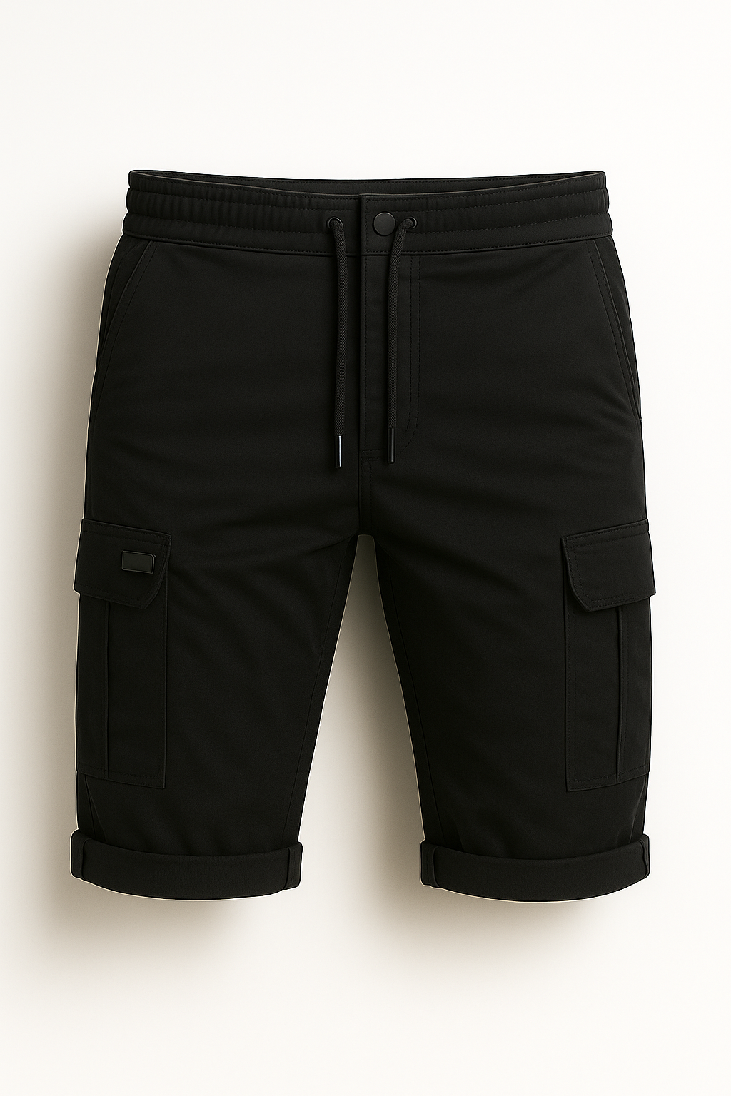 Wyatt| Bermuda cargo per uomo – Casual e comodo - Nero - Herren Shorts short shorts for men - Concept Palermo