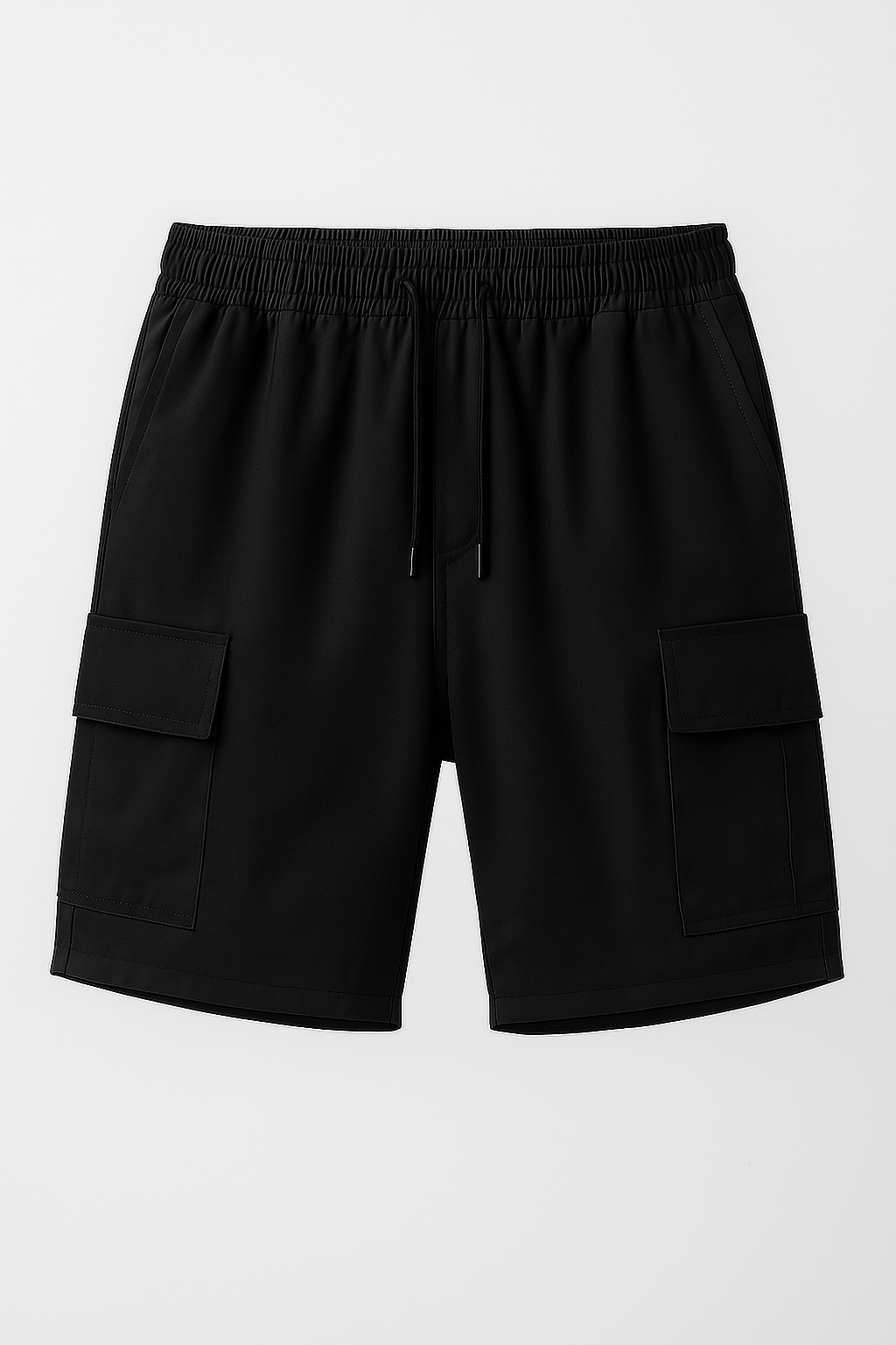 Lars | Pantaloncini cargo da uomo con tasca laterale - Schwarz - komfortable Shorts short shorts for men - Concept Palermo