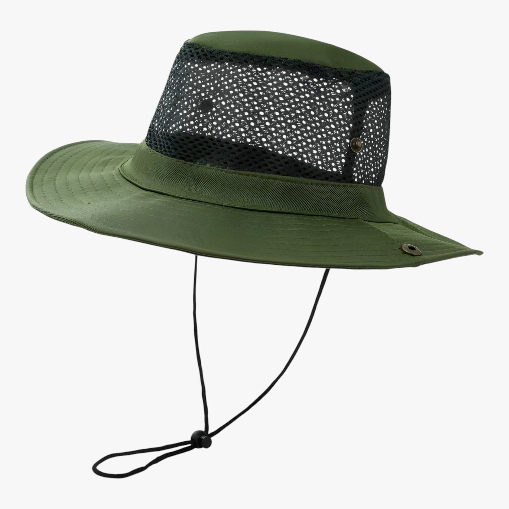 Cappello da estate traspirante da uomo - Verde foresta - hat hats Mens hat sun hat Sun Hats - Concept Palermo