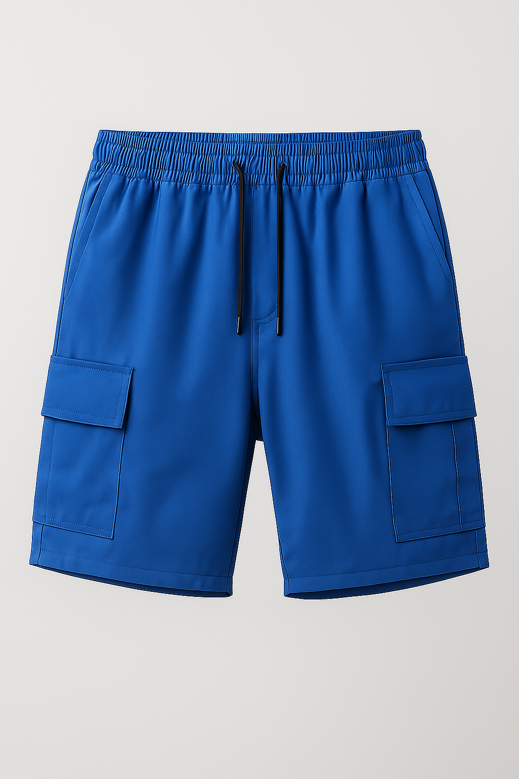 Lars | Pantaloncini cargo da uomo con tasca laterale - Blau - komfortable Shorts short shorts for men - Concept Palermo