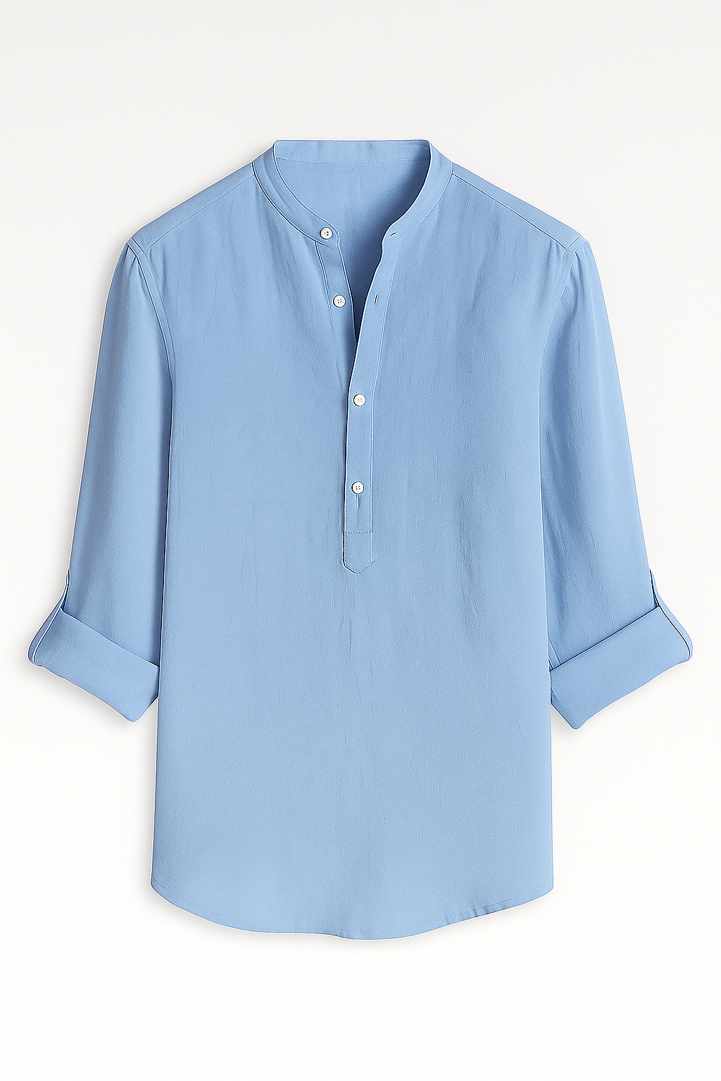 Alix | Camicia leggera da uomo in lino - Celeste - men Shirts - Concept Palermo