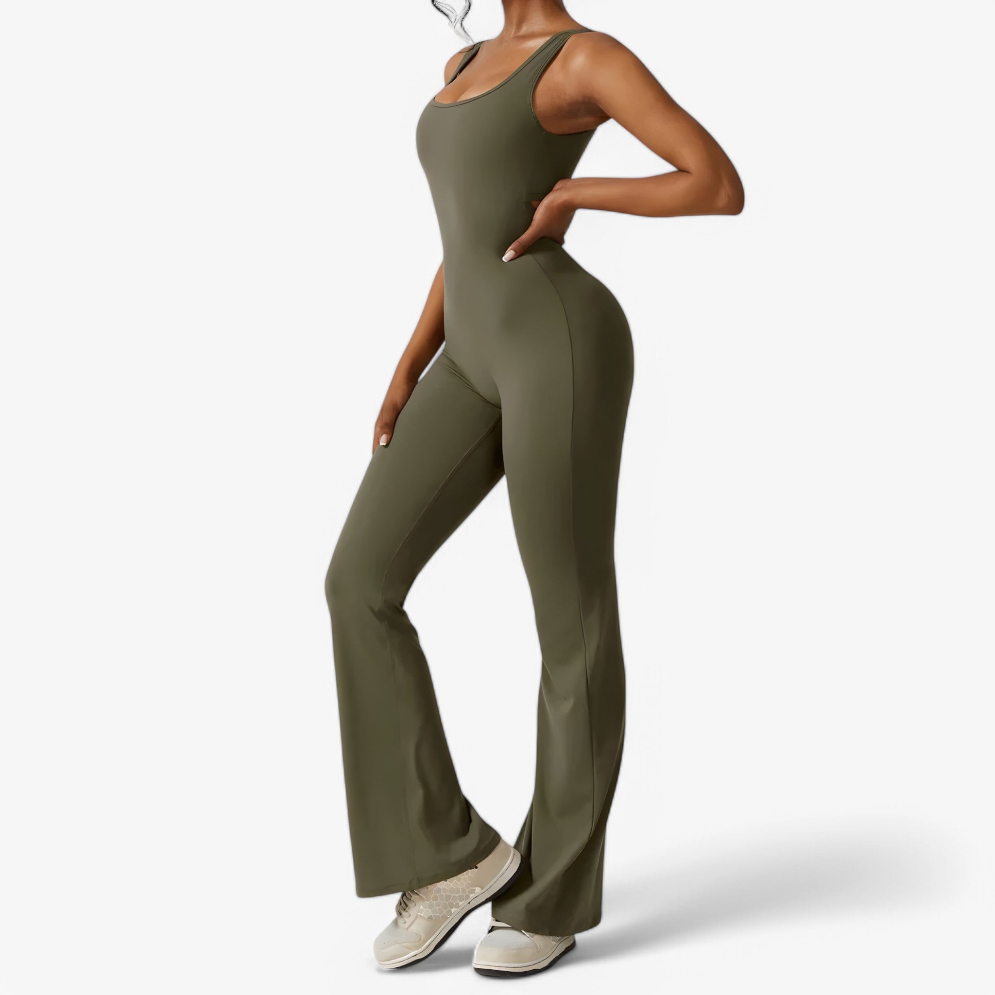 Olga - Jumpsuit V-scollo Udligende - - Bestsellers Dames Kleding - Concept Palermo