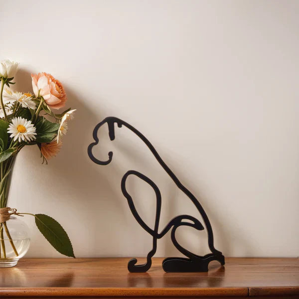Samisa - Sculture astratte di cani - Pugile - showvariant - Concept Palermo