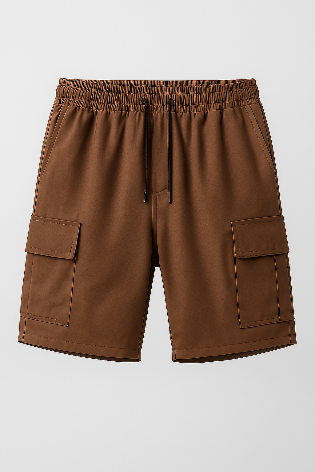 Lars | Pantaloncini cargo da uomo con tasca laterale - Braun - komfortable Shorts short shorts for men - Concept Palermo