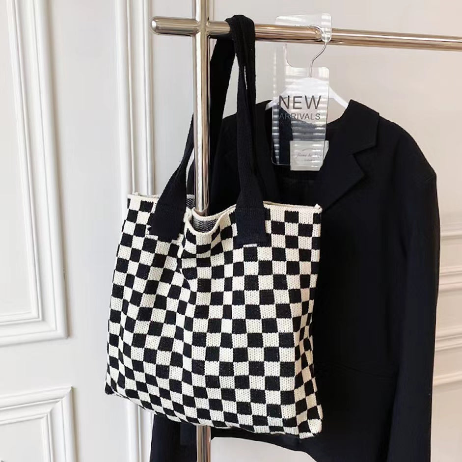 KnitTote - Borsa da trasporto all'uncinetto - - bags tote bag women bags Women's handbags - Concept Palermo