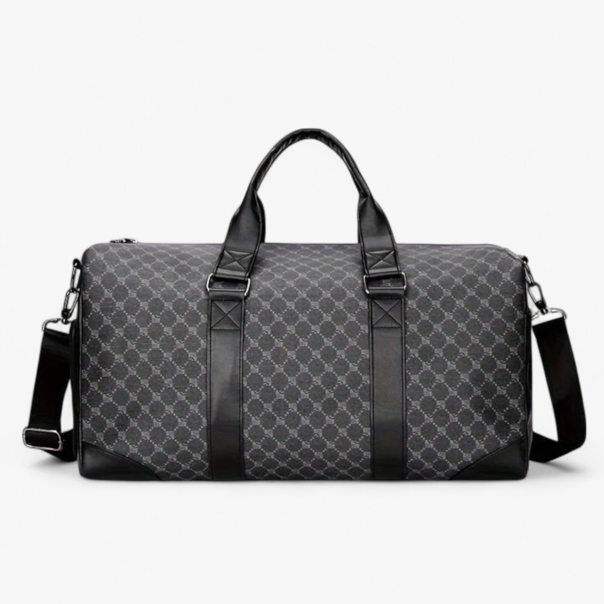 Luca | Borsa a tracolla portatile da uomo – Compatta, funzionale e dallo stile urbano - Motivo Foglie - Bags duffel bag handbags Shoulder & Crossbody Bags travel bag Travel Bags - Concept Palermo