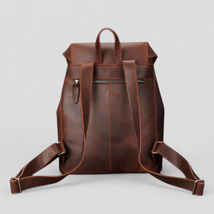 Leonardo | Zaino in Pelle Premium - - bag bag for men Bags bags for men Leather Bag men bag mens bag - Concept Palermo