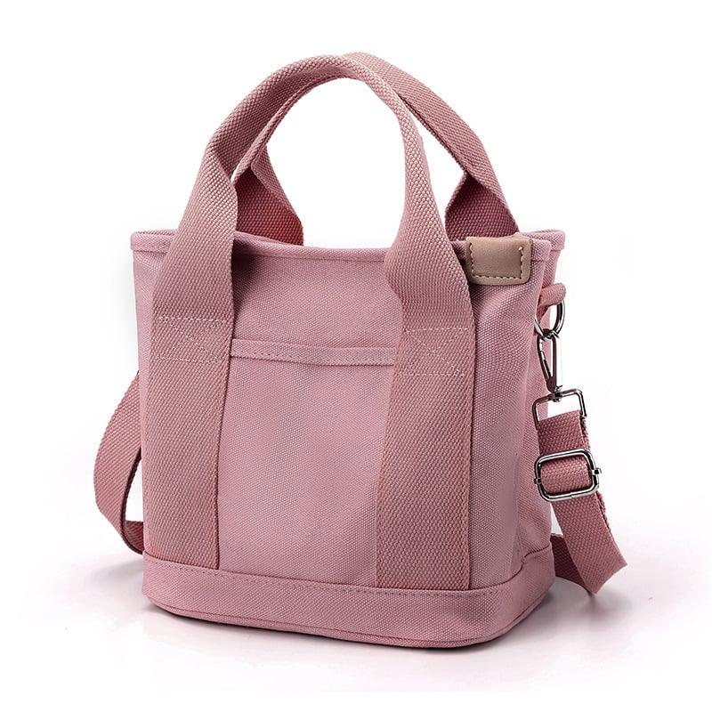 CanvasBag™ - Borsa a tracolla piccola da donna (1+1 GRATIS) - Rosa - Bags Shoulder Bags women bags Women's handbags - Concept Palermo