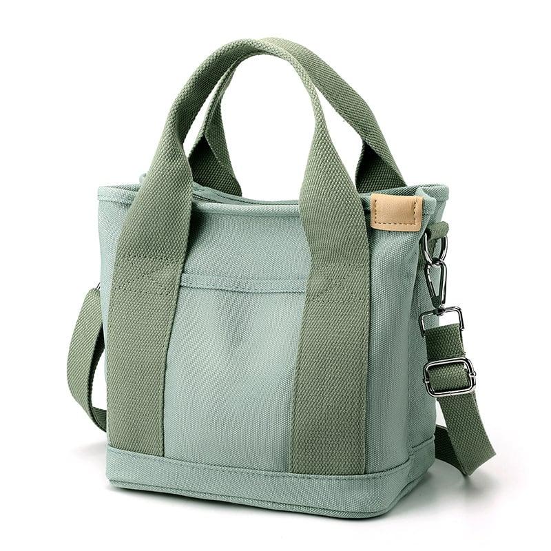 CanvasBag™ - Borsa a tracolla piccola da donna (1+1 GRATIS) - Verde - Bags Shoulder Bags women bags Women's handbags - Concept Palermo