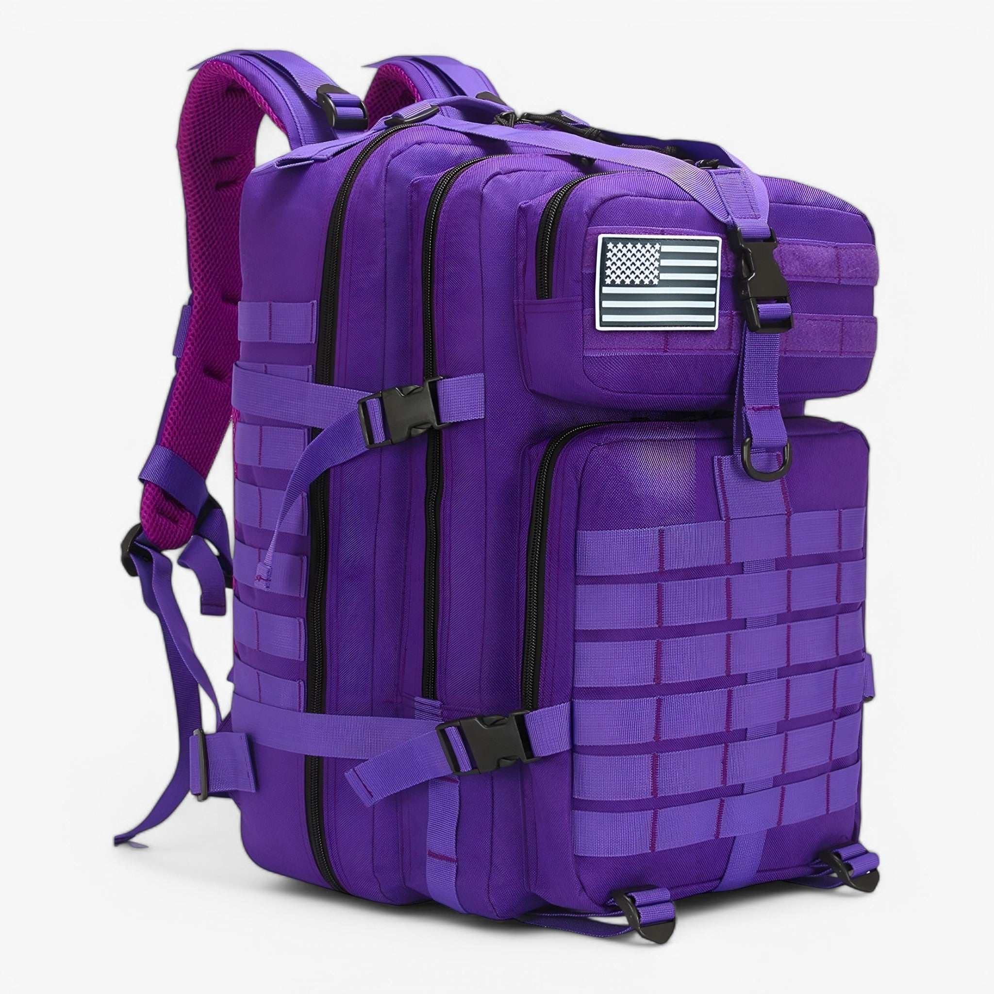 Zaino tattico – Impermeabile e comodo - Porpora - Backpacks hiking backpacks travel backpacks - Concept Palermo