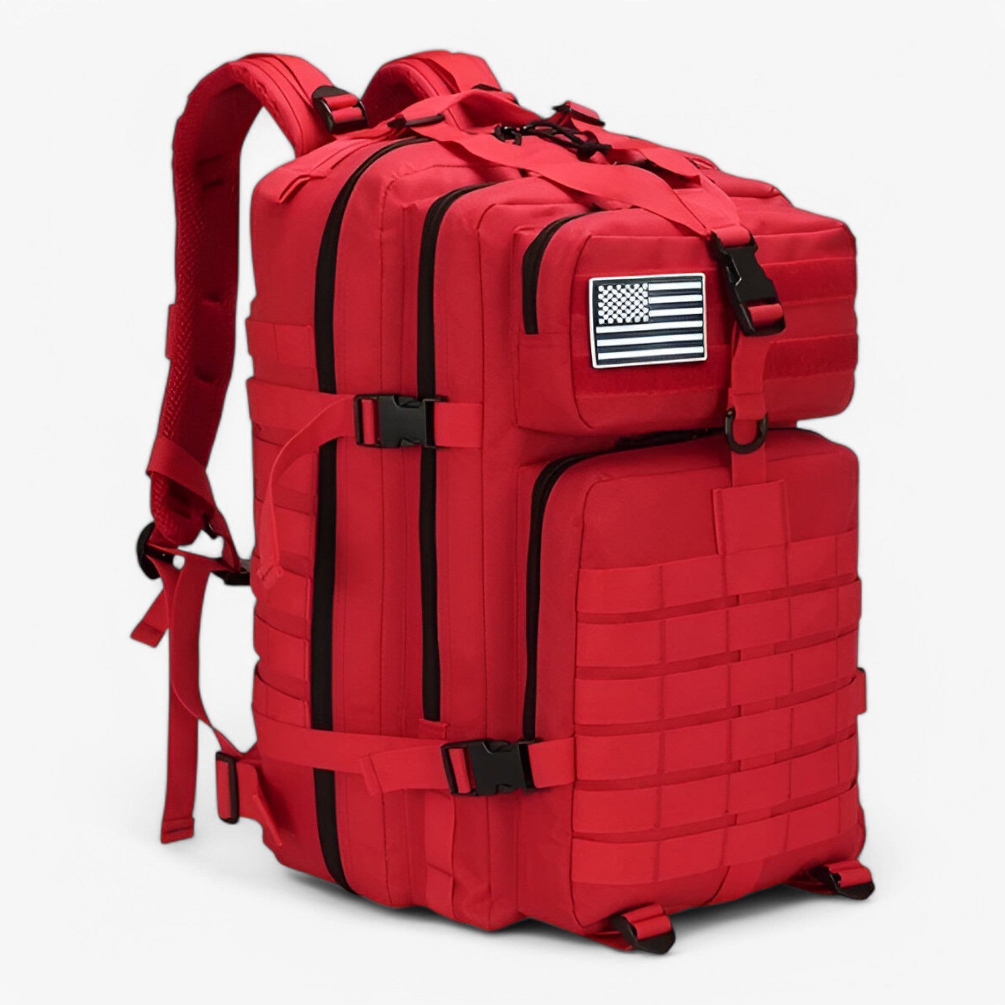 Zaino tattico – Impermeabile e comodo - Rosso - Backpacks hiking backpacks travel backpacks - Concept Palermo
